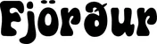 Produktbeispiel Schriftzug - Fjörður