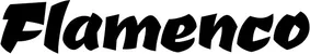 Produktbeispiel Schriftzug - Flamenco