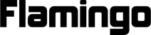 Produktbeispiel Schriftzug - Flamingo