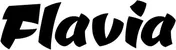 Produktbeispiel Schriftzug - Flavia