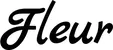 Produktbeispiel Schriftzug - Fleur