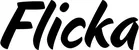 Produktbeispiel Schriftzug - Flicka