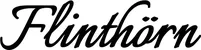 Produktbeispiel Schriftzug - Flinthörn