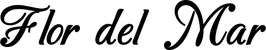 Produktbeispiel Schriftzug - Flor del Mar