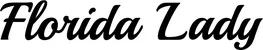 Produktbeispiel Schriftzug - Florida Lady