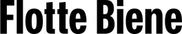 Produktbeispiel Schriftzug - Flotte Biene