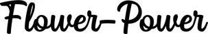 Produktbeispiel Schriftzug - Flower-Power