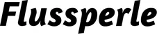 Produktbeispiel Schriftzug - Flussperle