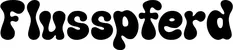 Produktbeispiel Schriftzug - Flusspferd