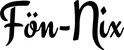 Produktbeispiel Schriftzug - Fön-Nix
