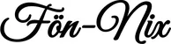 Produktbeispiel Schriftzug - Fön-Nix