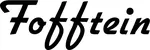Produktbeispiel Schriftzug - Fofftein