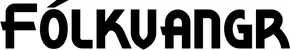 Produktbeispiel Schriftzug - Fólkvangr