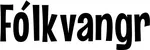 Produktbeispiel Schriftzug - Fólkvangr