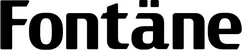 Produktbeispiel Schriftzug - Fontäne