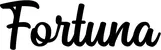 Produktbeispiel Schriftzug - Fortuna