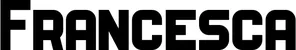 Produktbeispiel Schriftzug - Francesca