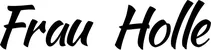Produktbeispiel Schriftzug - Frau Holle