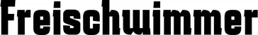 Produktbeispiel Schriftzug - Freischwimmer