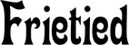 Produktbeispiel Schriftzug - Frietied
