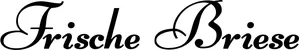 Produktbeispiel Schriftzug - Frische Briese