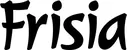 Produktbeispiel Schriftzug - Frisia
