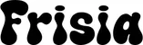 Produktbeispiel Schriftzug - Frisia