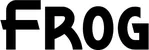 Produktbeispiel Schriftzug - Frog