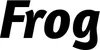 Produktbeispiel Schriftzug - Frog