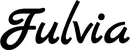 Produktbeispiel Schriftzug - Fulvia