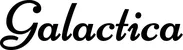 Produktbeispiel Schriftzug - Galactica