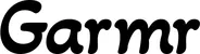 Produktbeispiel Schriftzug - Garmr