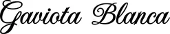 Produktbeispiel Schriftzug - Gaviota Blanca