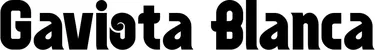 Produktbeispiel Schriftzug - Gaviota Blanca