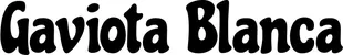 Produktbeispiel Schriftzug - Gaviota Blanca