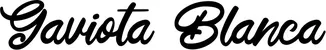 Produktbeispiel Schriftzug - Gaviota Blanca
