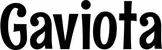 Produktbeispiel Schriftzug - Gaviota