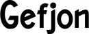 Produktbeispiel Schriftzug - Gefjon