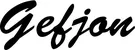 Produktbeispiel Schriftzug - Gefjon