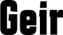 Produktbeispiel Schriftzug - Geir