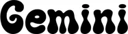 Produktbeispiel Schriftzug - Gemini