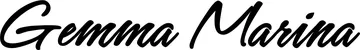 Produktbeispiel Schriftzug - Gemma Marina