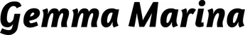 Produktbeispiel Schriftzug - Gemma Marina