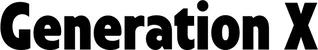 Produktbeispiel Schriftzug - Generation X