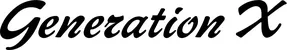 Produktbeispiel Schriftzug - Generation X