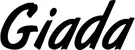Produktbeispiel Schriftzug - Giada