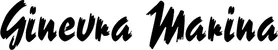 Produktbeispiel Schriftzug - Ginevra Marina