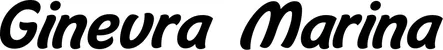 Produktbeispiel Schriftzug - Ginevra Marina