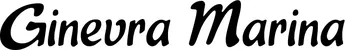 Produktbeispiel Schriftzug - Ginevra Marina