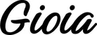 Produktbeispiel Schriftzug - Gioia
